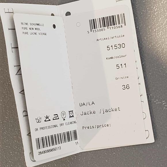 Geiger Austria Sweater Wool Coat 36 US M Orange Fall Long Sweater Jacket - Picture 9 of 16